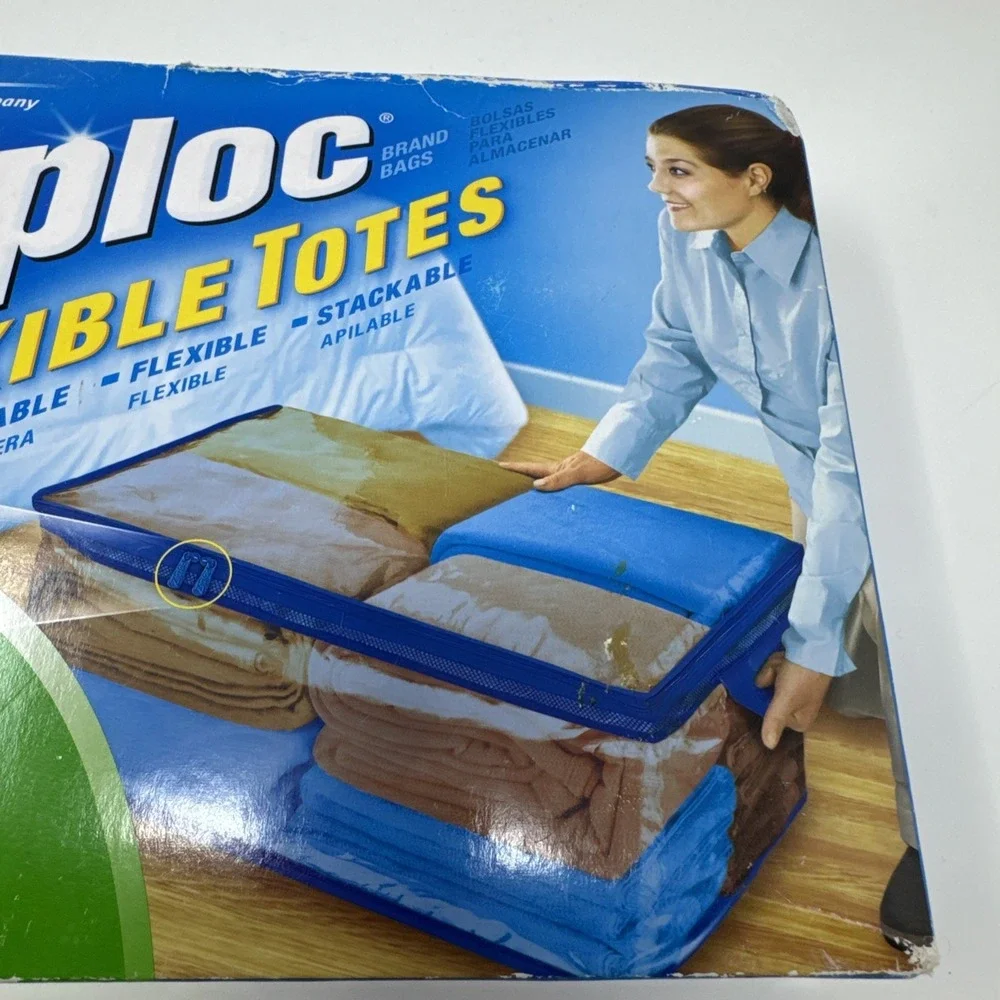 (1) Ziplock XXL Flexible Tote 22 GAL 2.2' x 16